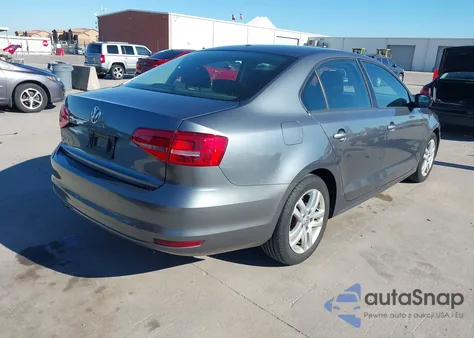 2015 Volkswagen Jetta 2.0L S из США, поврежденный, VIN 3VW2K7AJ8FM201568